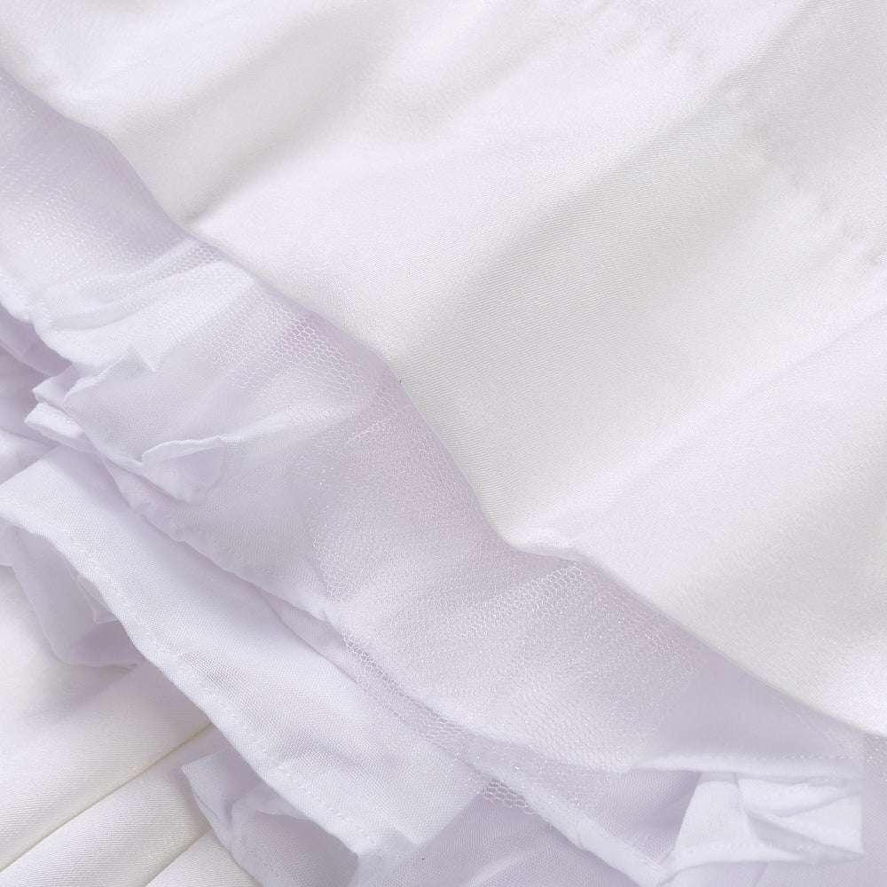 Hand smocked white ROSAURA dress