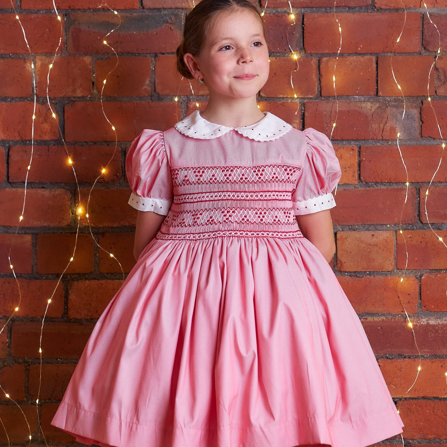 Hand smocked Gabriella dress