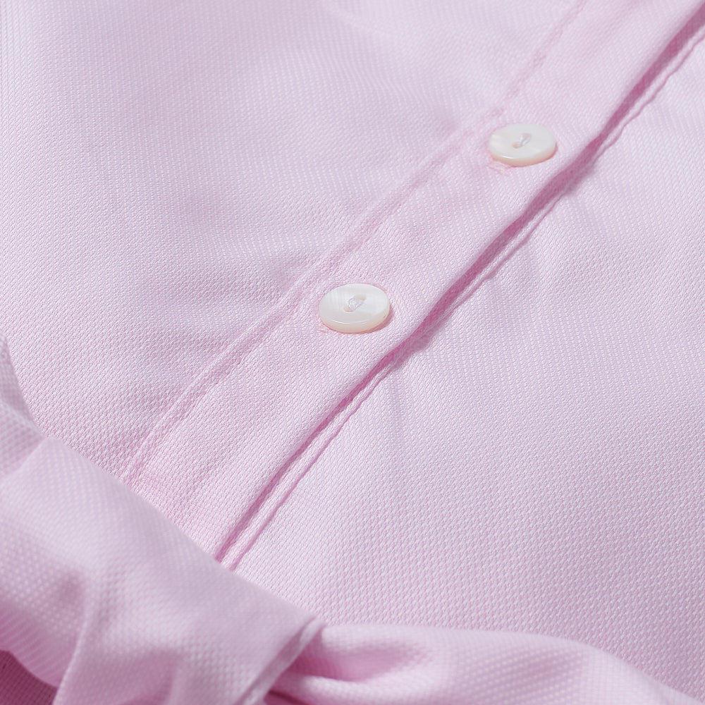 Hand smocked pink Fifi dress with pant and bows