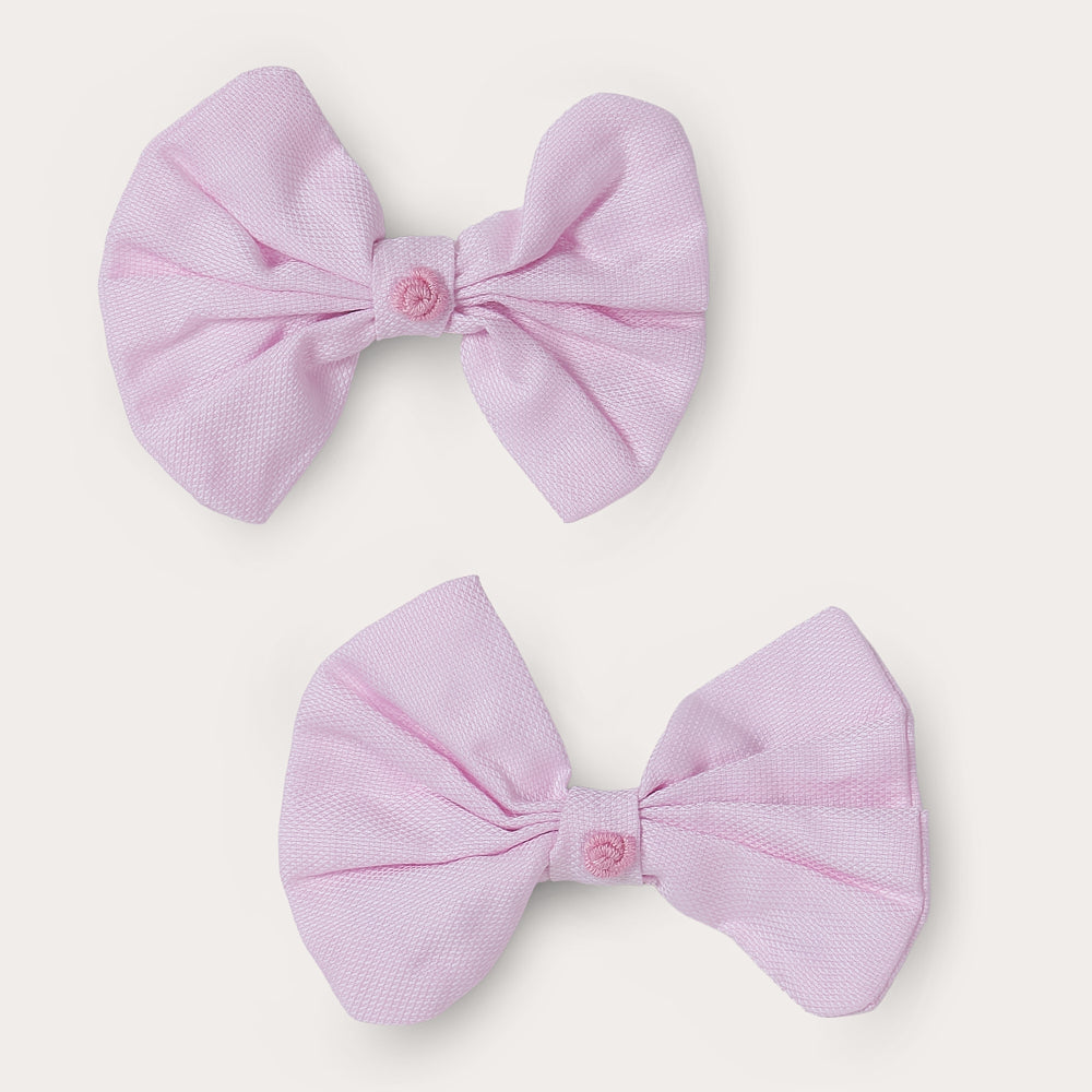 Hand smocked pink Fifi dress with pant and bows