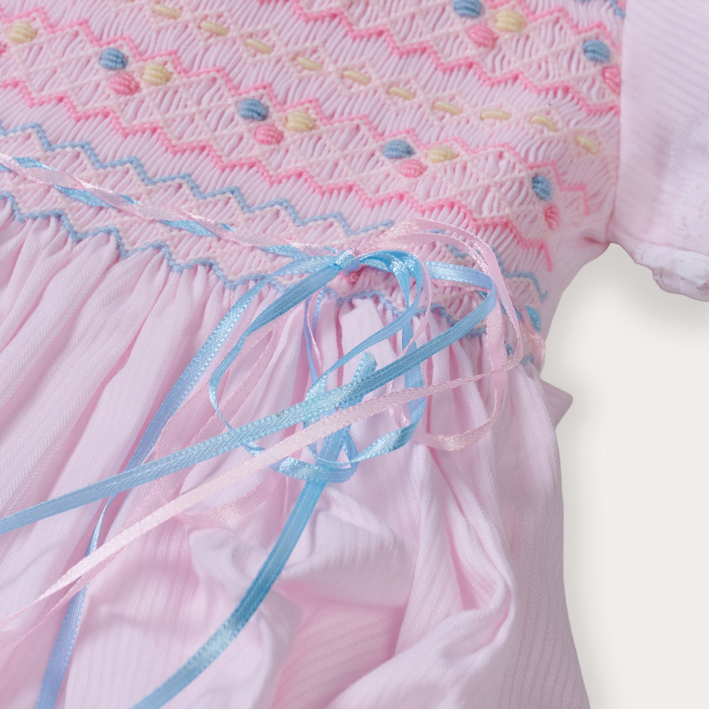 Hand Smocked Pascarella Romper