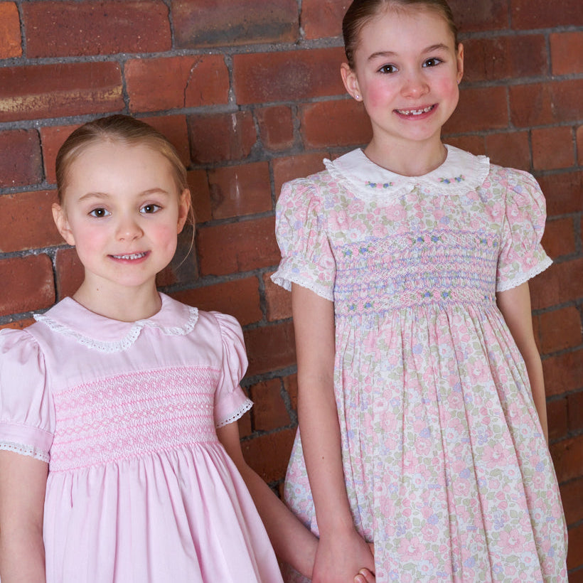 Hand Smocked Primrose Dress