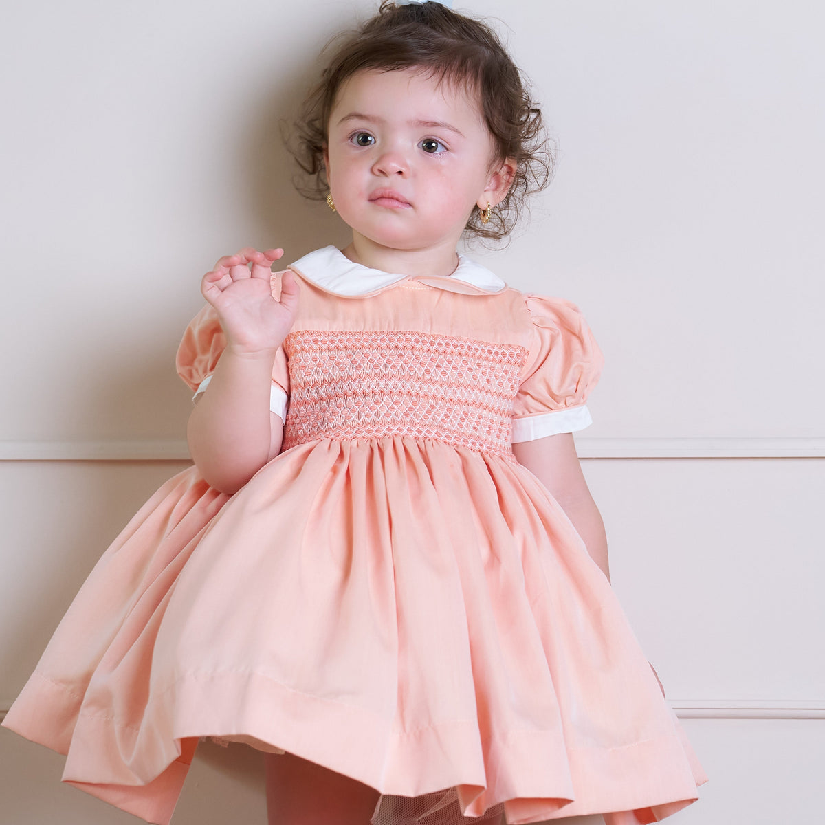 Hand Smocked Clementine Dress
