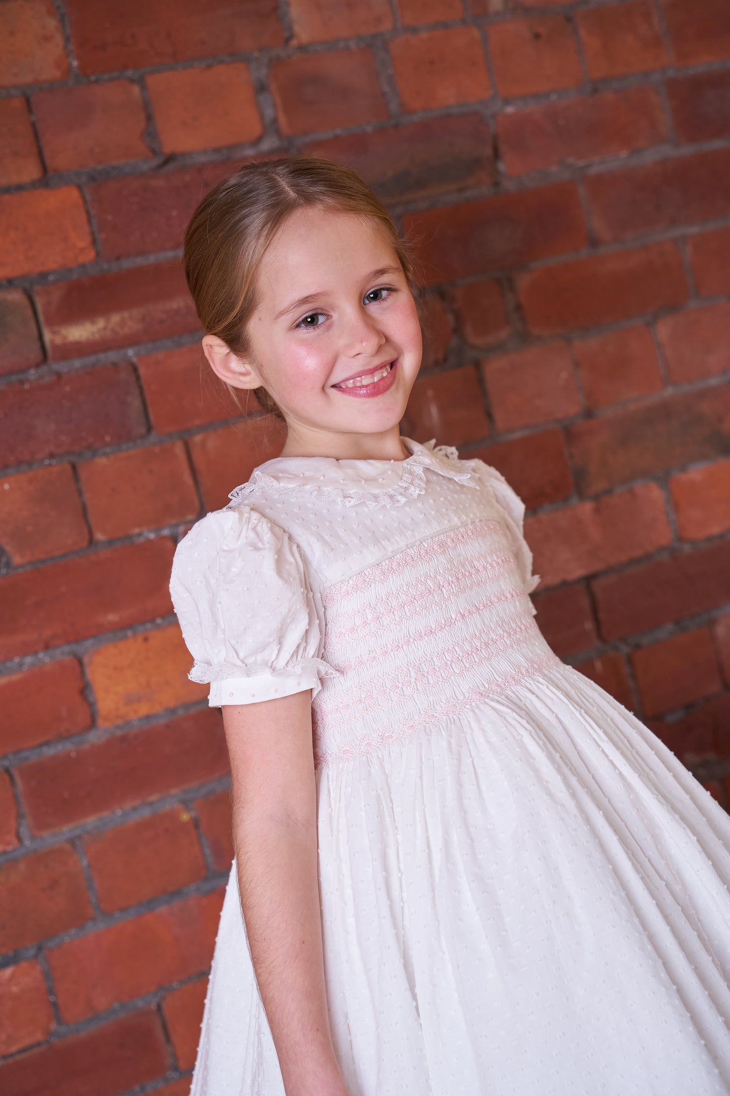 Hand smocked BIANCA dress