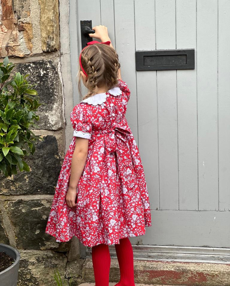 Hand smocked CHARLOTTE dress JUST TWO LEFT