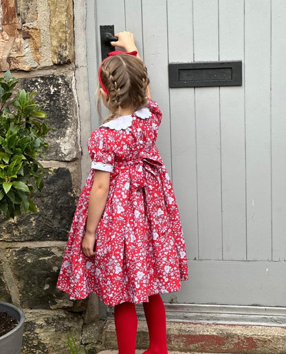 Hand smocked CHARLOTTE dress JUST TWO LEFT