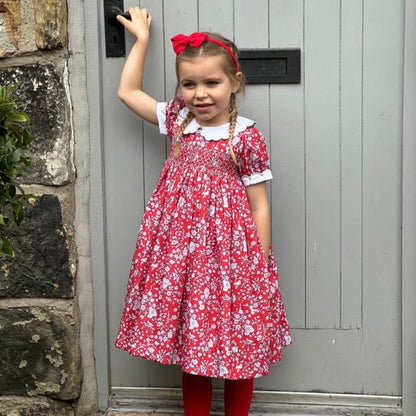 Hand smocked CHARLOTTE dress JUST TWO LEFT