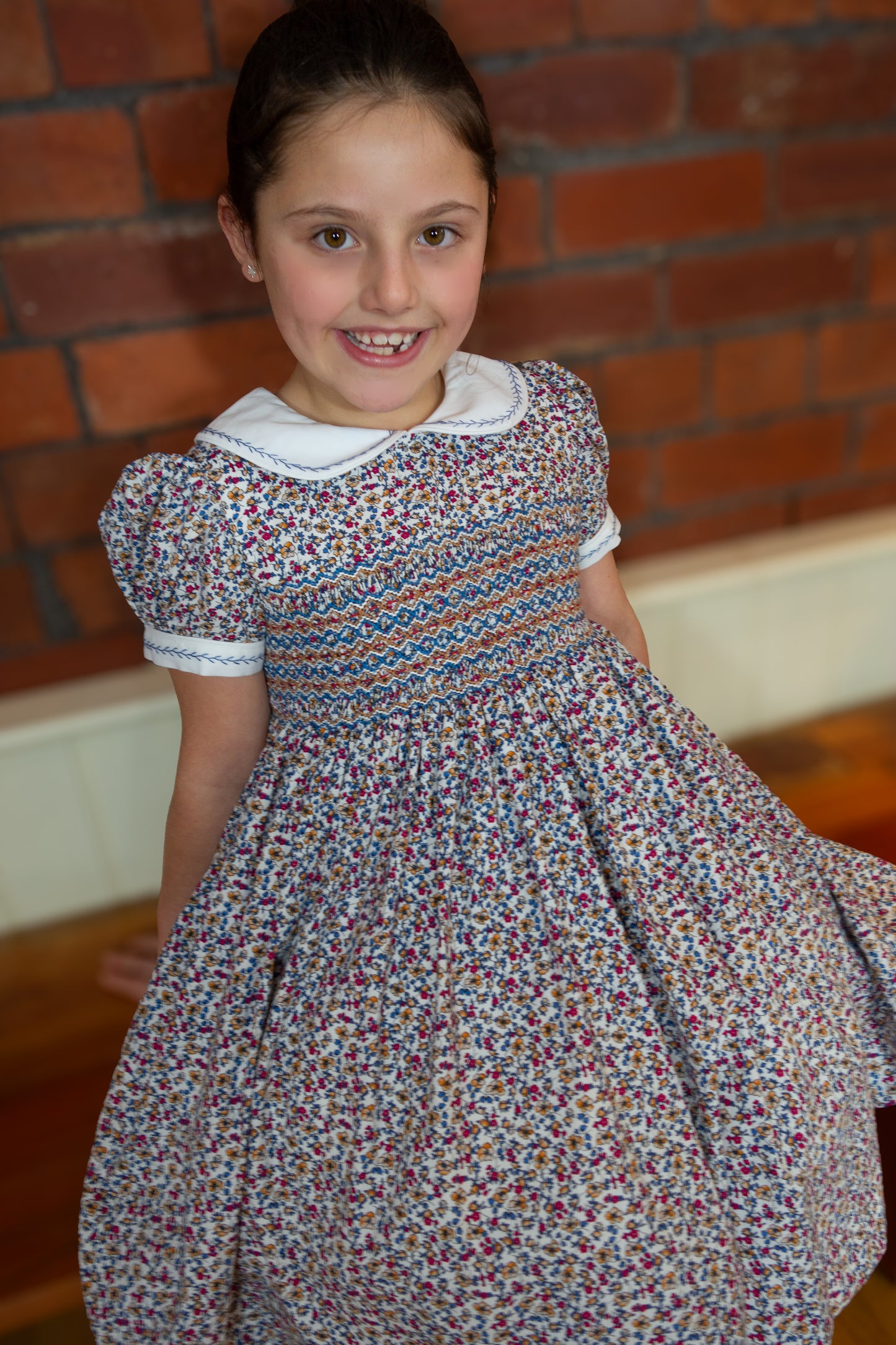 Hand smocked NEVE dress ONE LEFT!