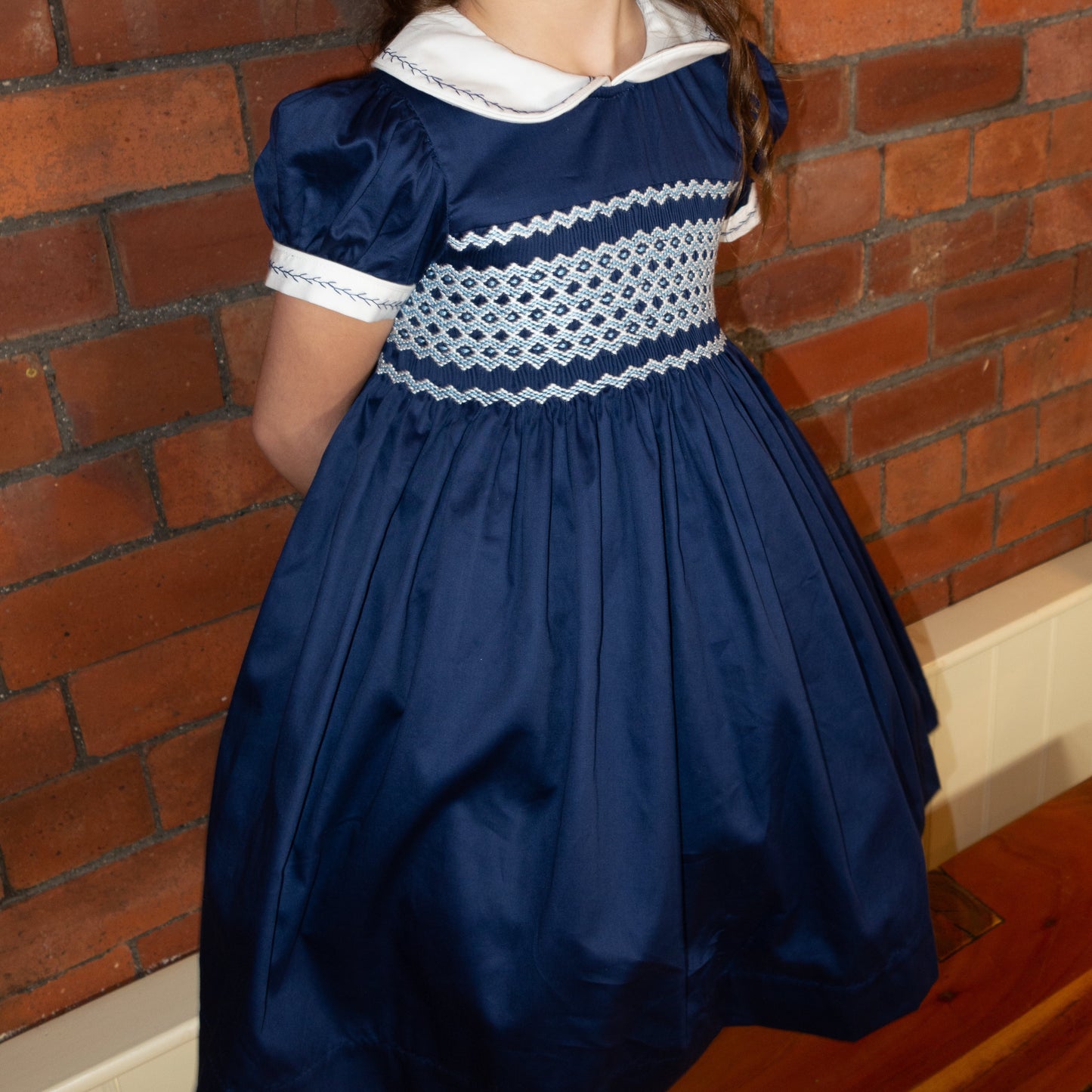 Hand smocked REGAL dress