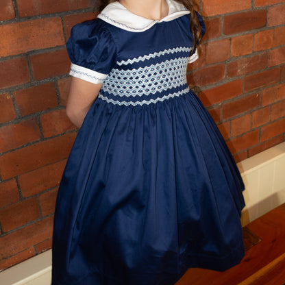 Hand smocked REGAL dress