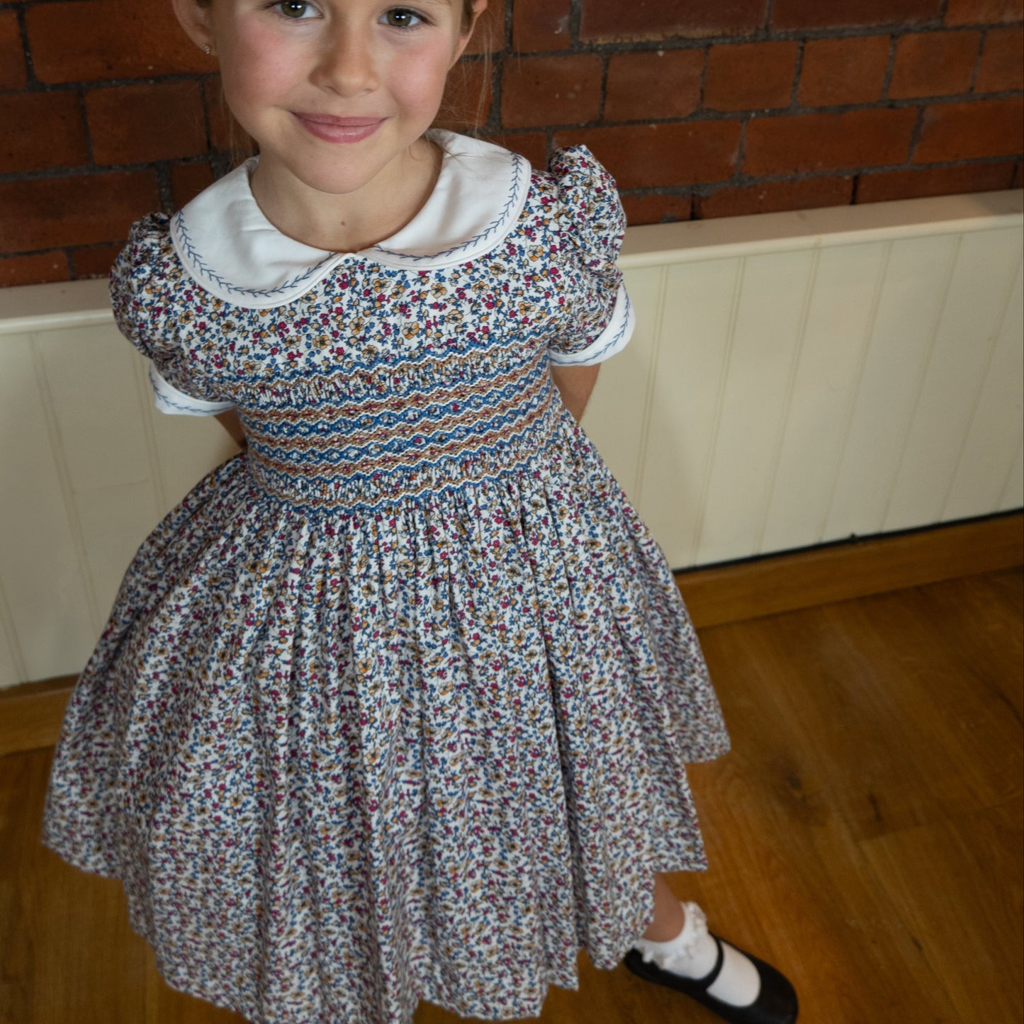 Hand smocked NEVE dress ONE LEFT!