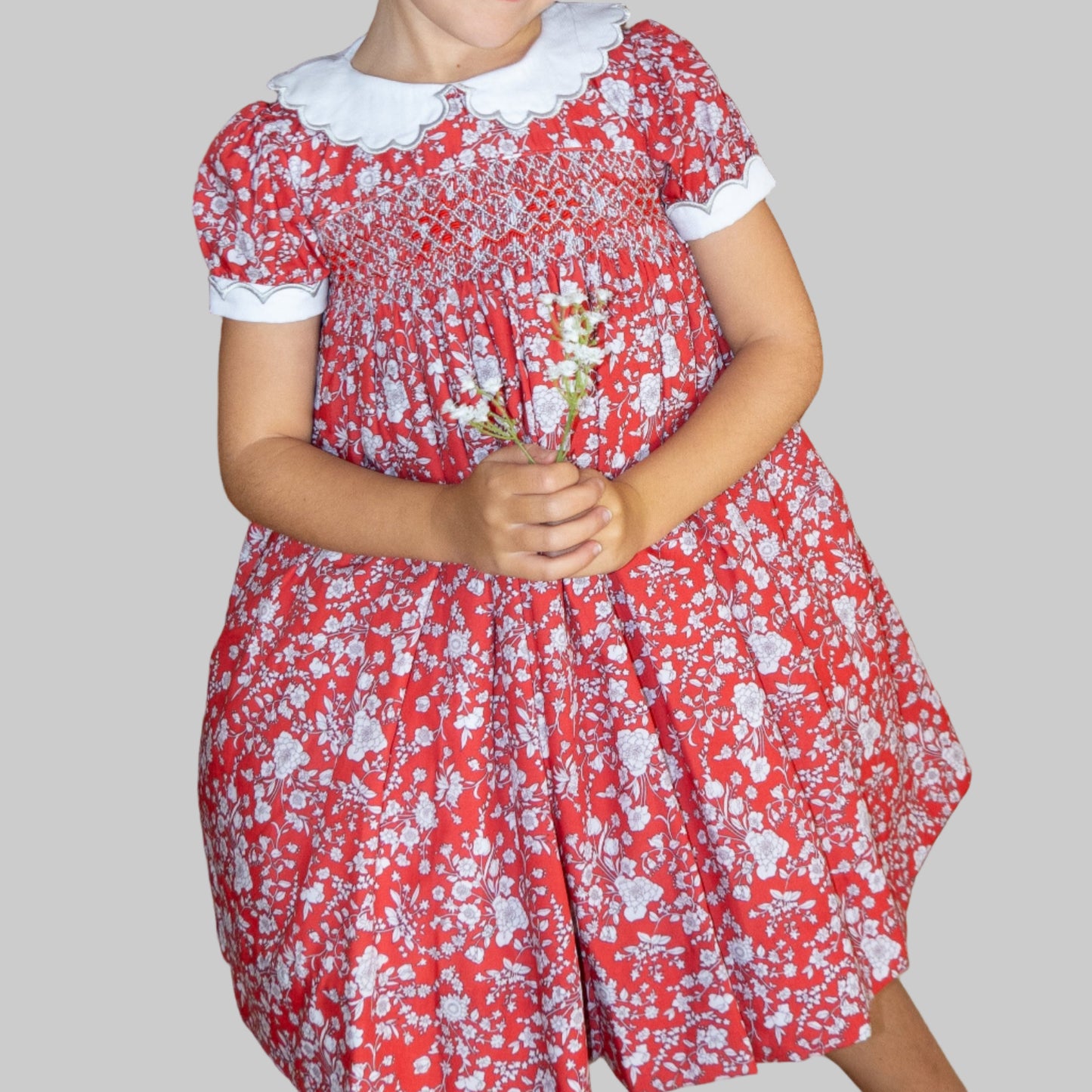 Hand smocked CHARLOTTE dress JUST TWO LEFT