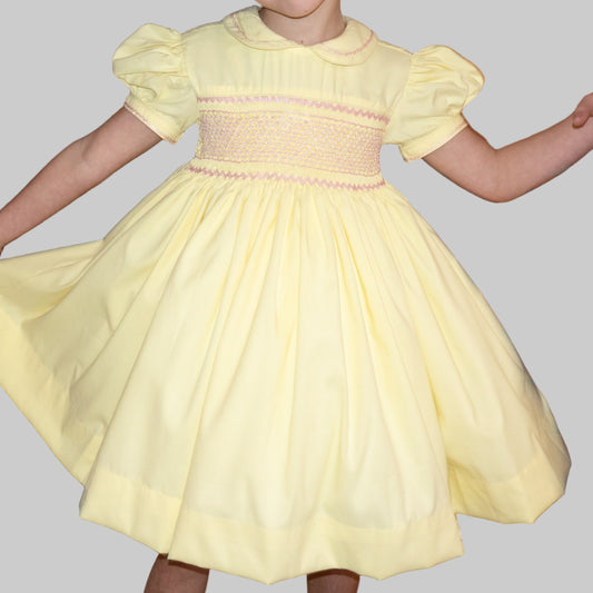 Hand smocked MILLIE dress