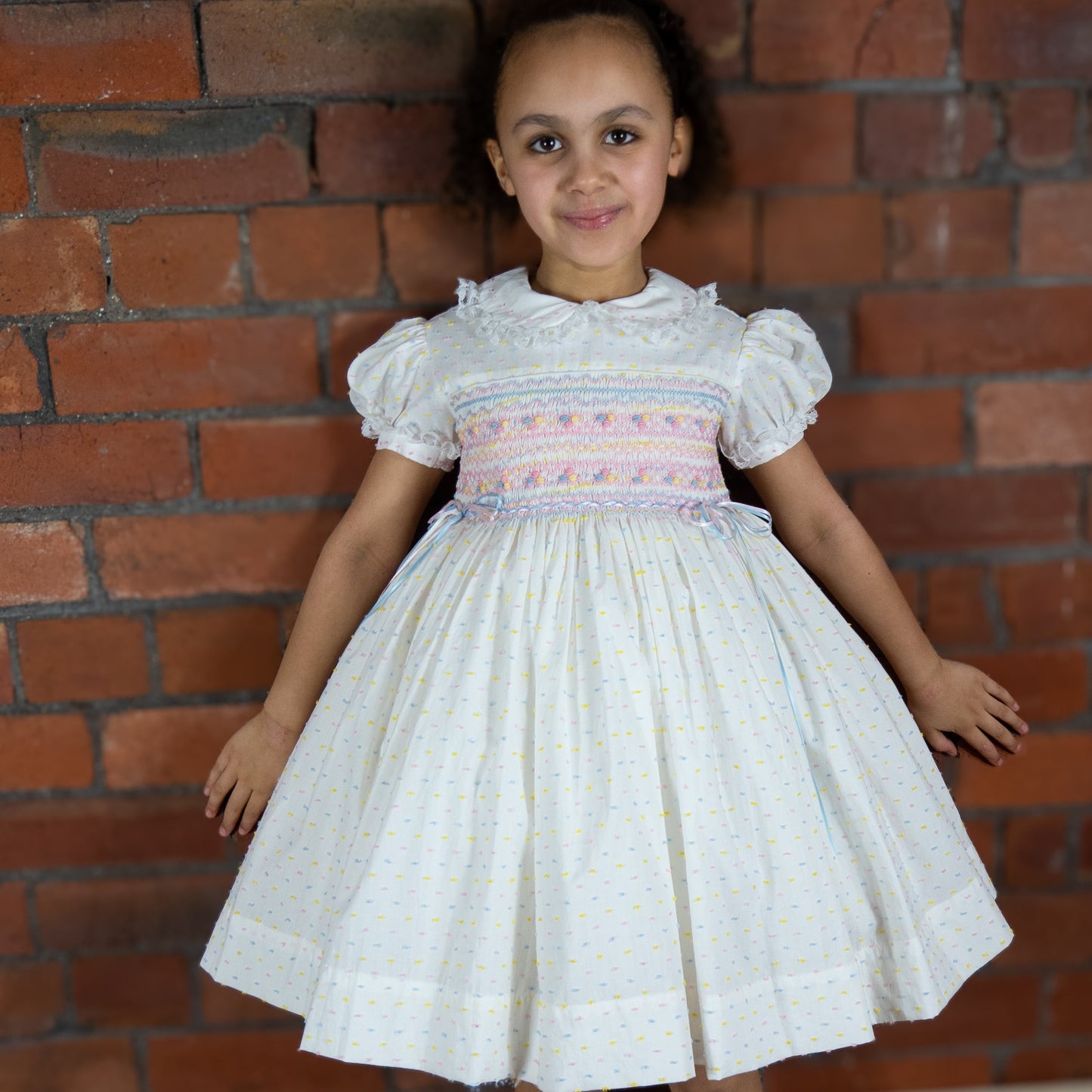 Hand smocked PASCALA dress