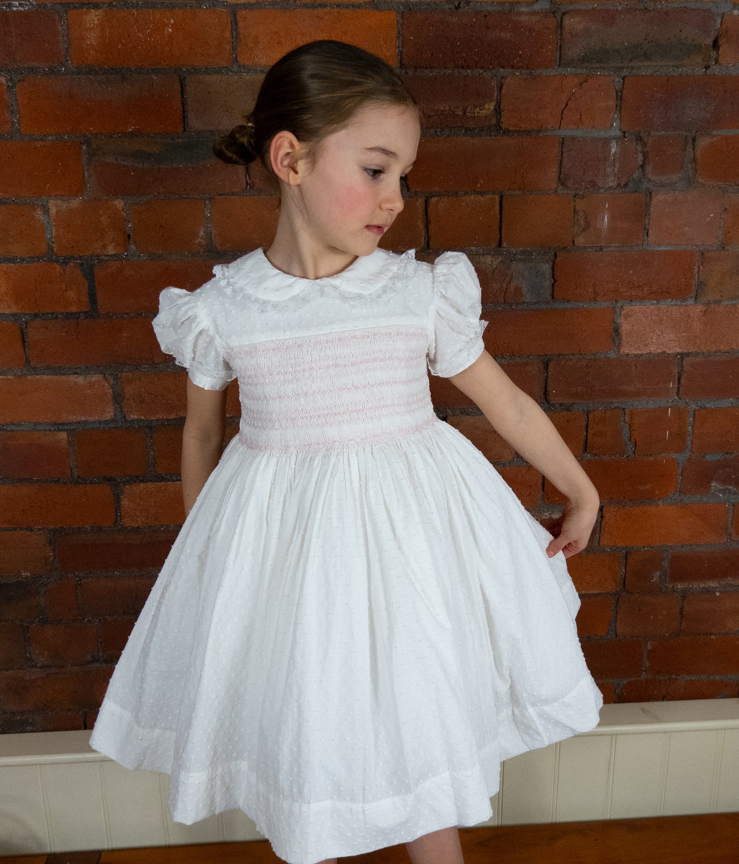 Hand smocked BIANCA dress