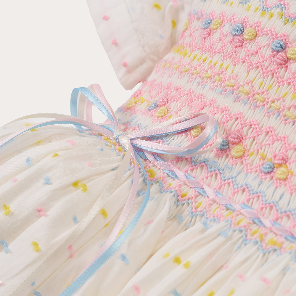Hand smocked PASCALA dress