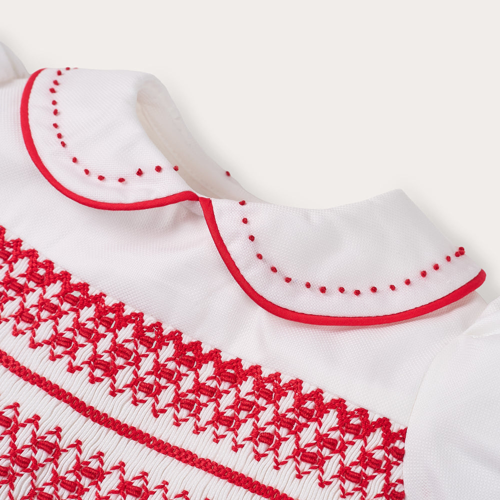 Hand smocked Estelle dress