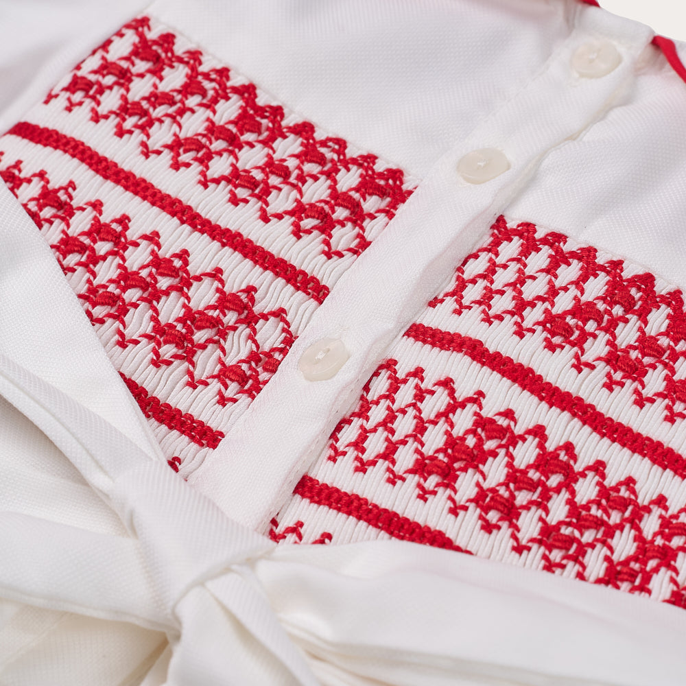 Hand smocked Estelle dress