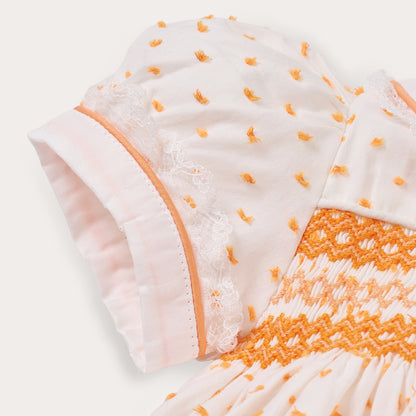 Hand Smocked LINDY Romper