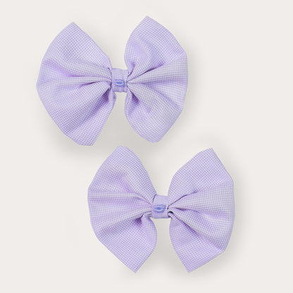 Hand smocked Alice dress lavender