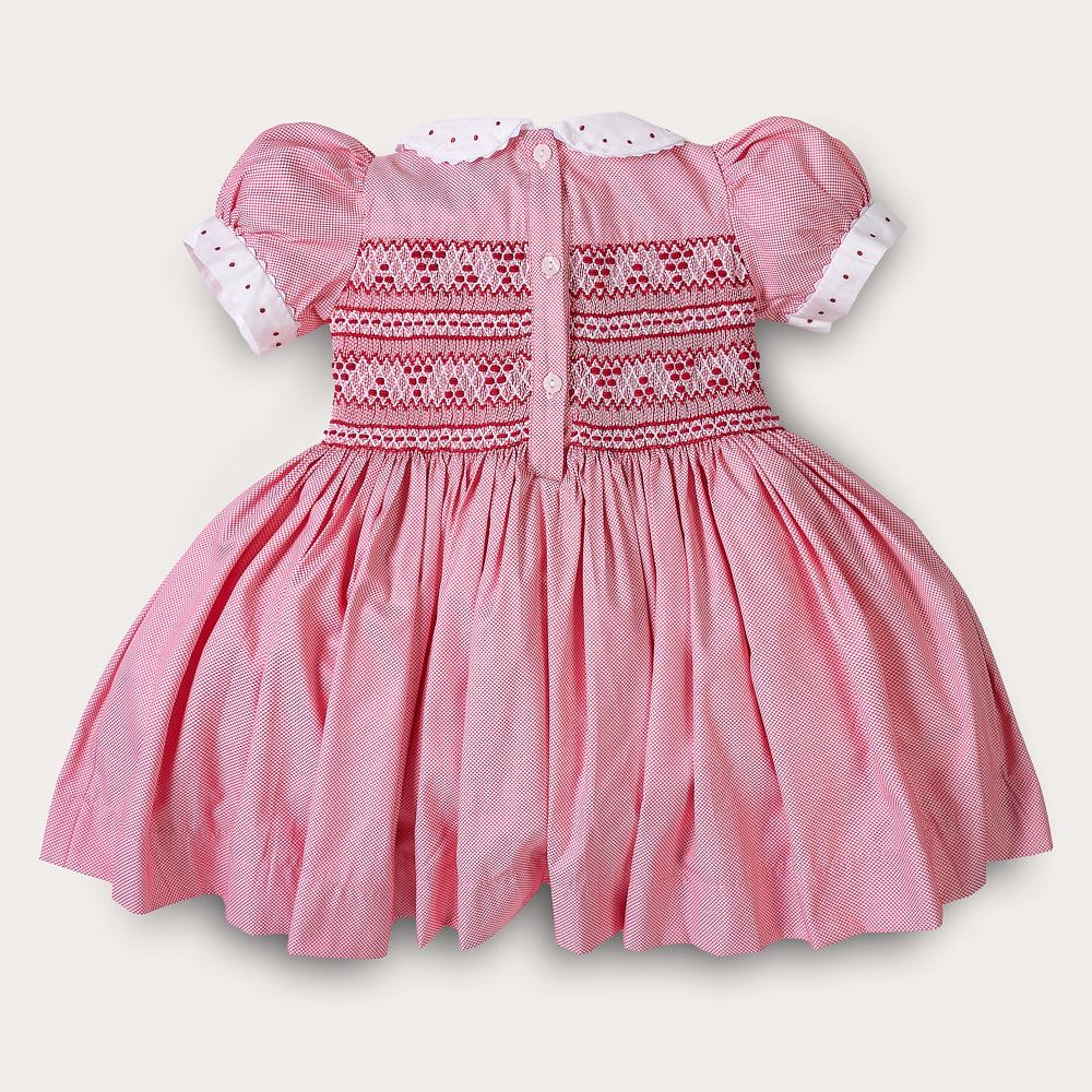 Hand smocked Gabriella dress