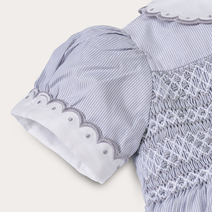 Hand Smocked Stirling Romper