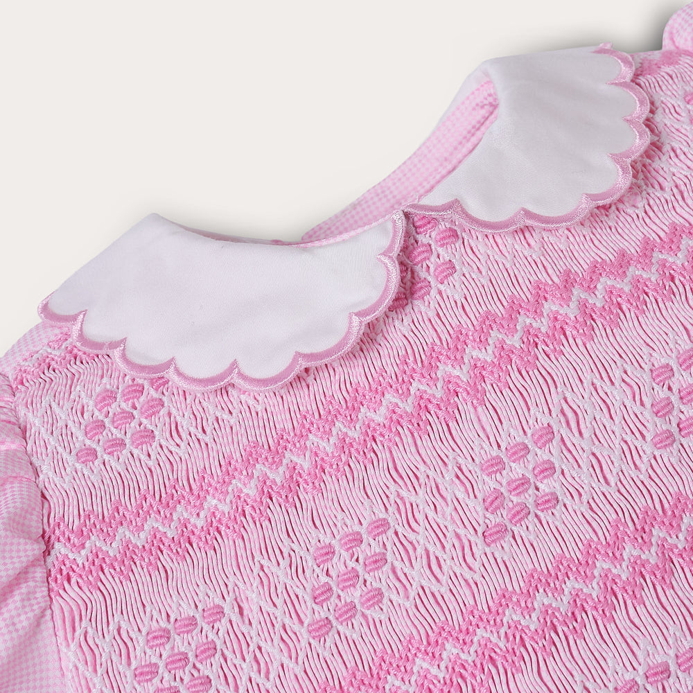Hand smocked Lynnae dress