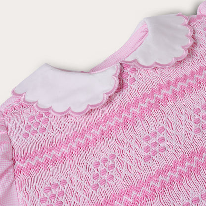 Hand smocked Lynnae dress