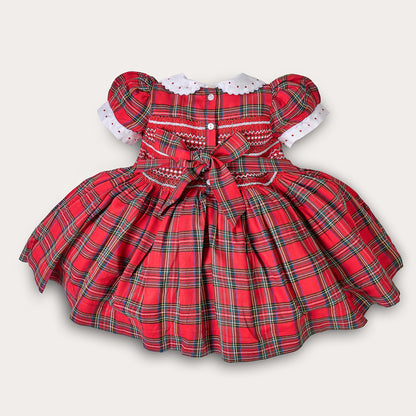Hand smocked Morven dress with over 10 layers of tutu
