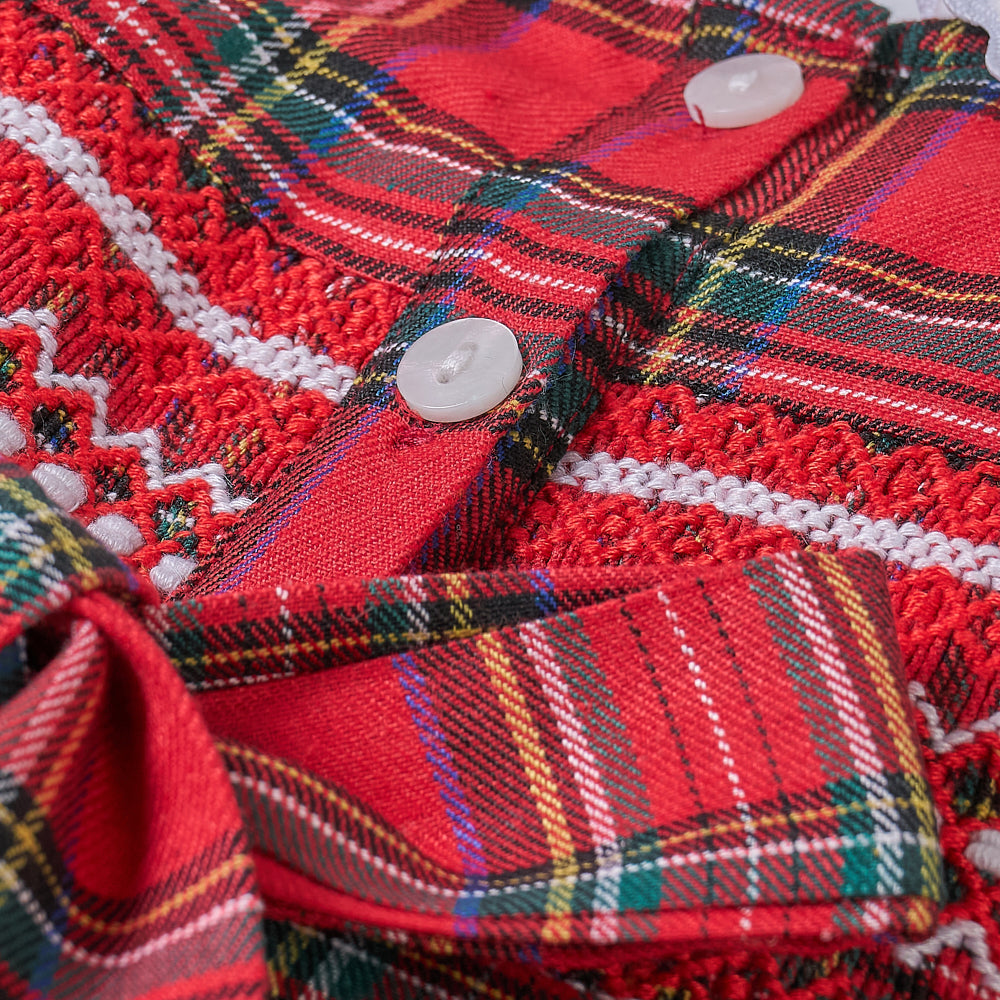 Hand smocked Morven dress with over 10 layers of tutu