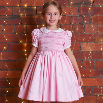 Hand smocked Lynnae dress