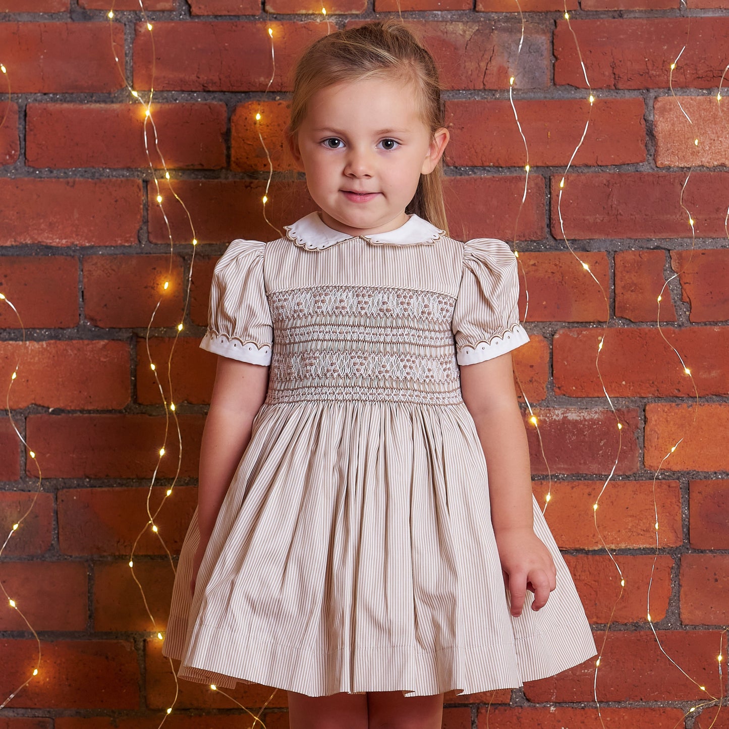 Hand smocked Blake dress