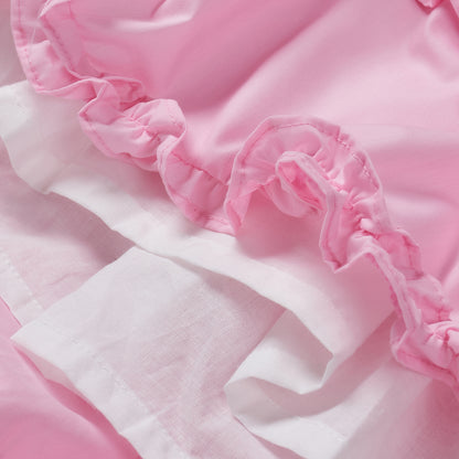 Hand smocked pink Rose dress with headband and pant