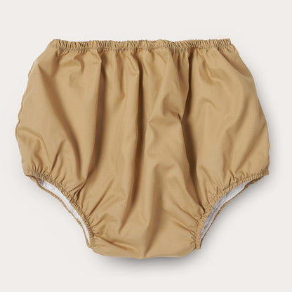 Hand smocked Ellis dress in toffee