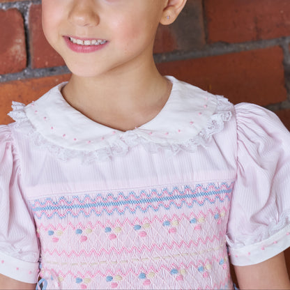 Hand Smocked Pascarella Dress