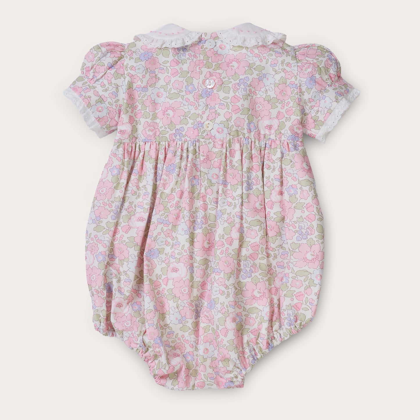 Hand Smocked Primrose Romper