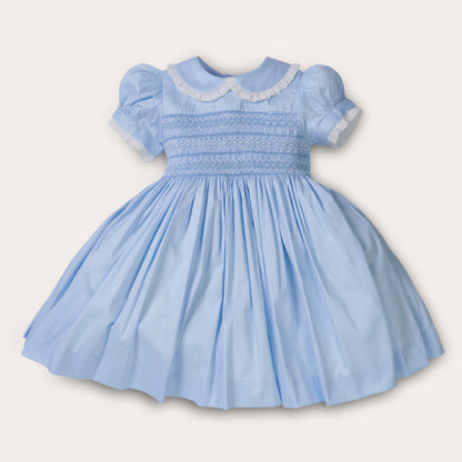 Hand Smocked Sky Dress