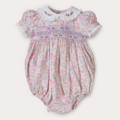 Hand Smocked Primrose Romper