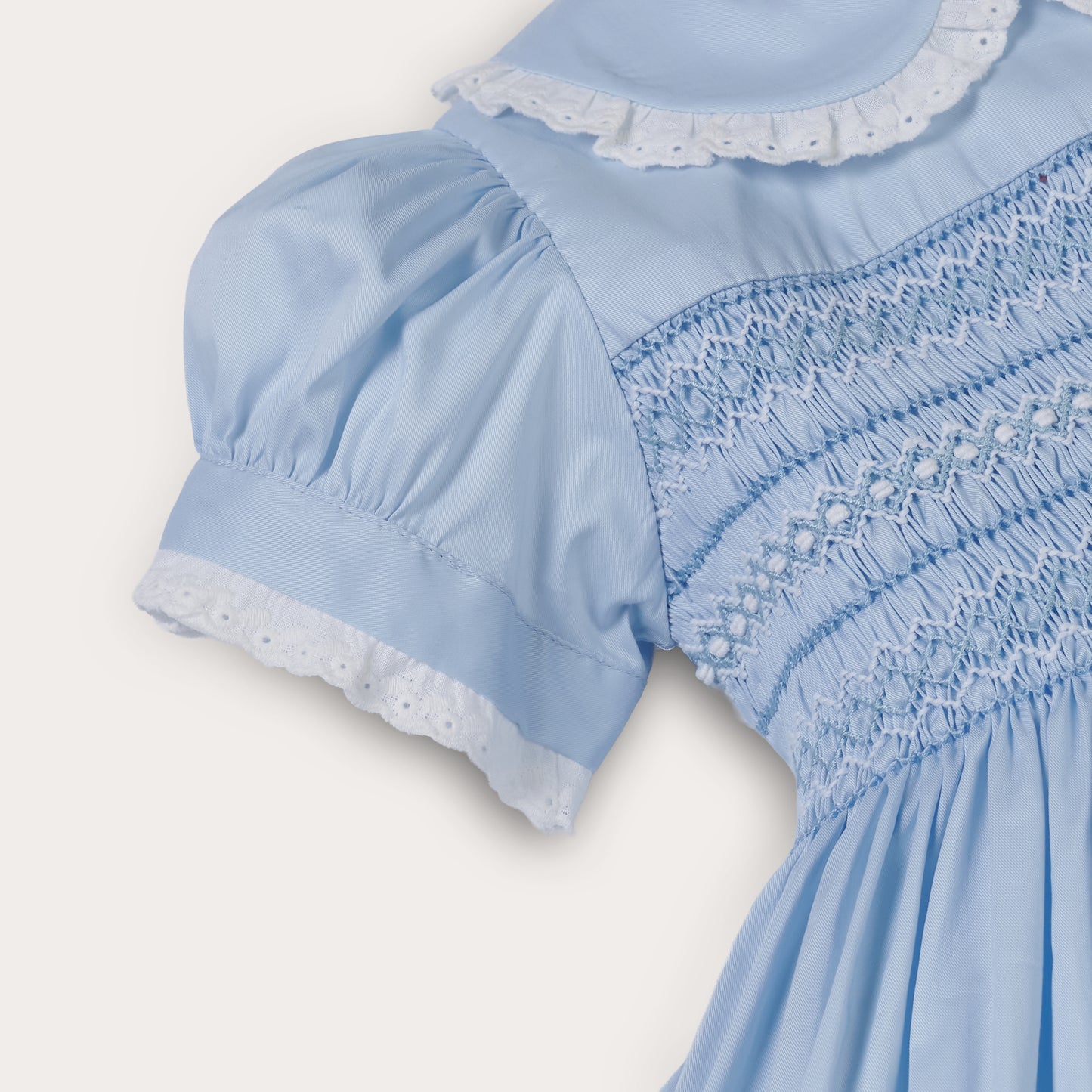 Hand Smocked Sky Dress