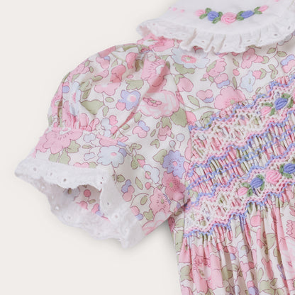 Hand Smocked Primrose Romper