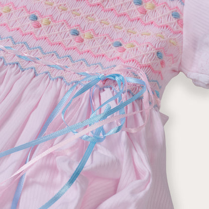 Hand Smocked Pascarella Romper