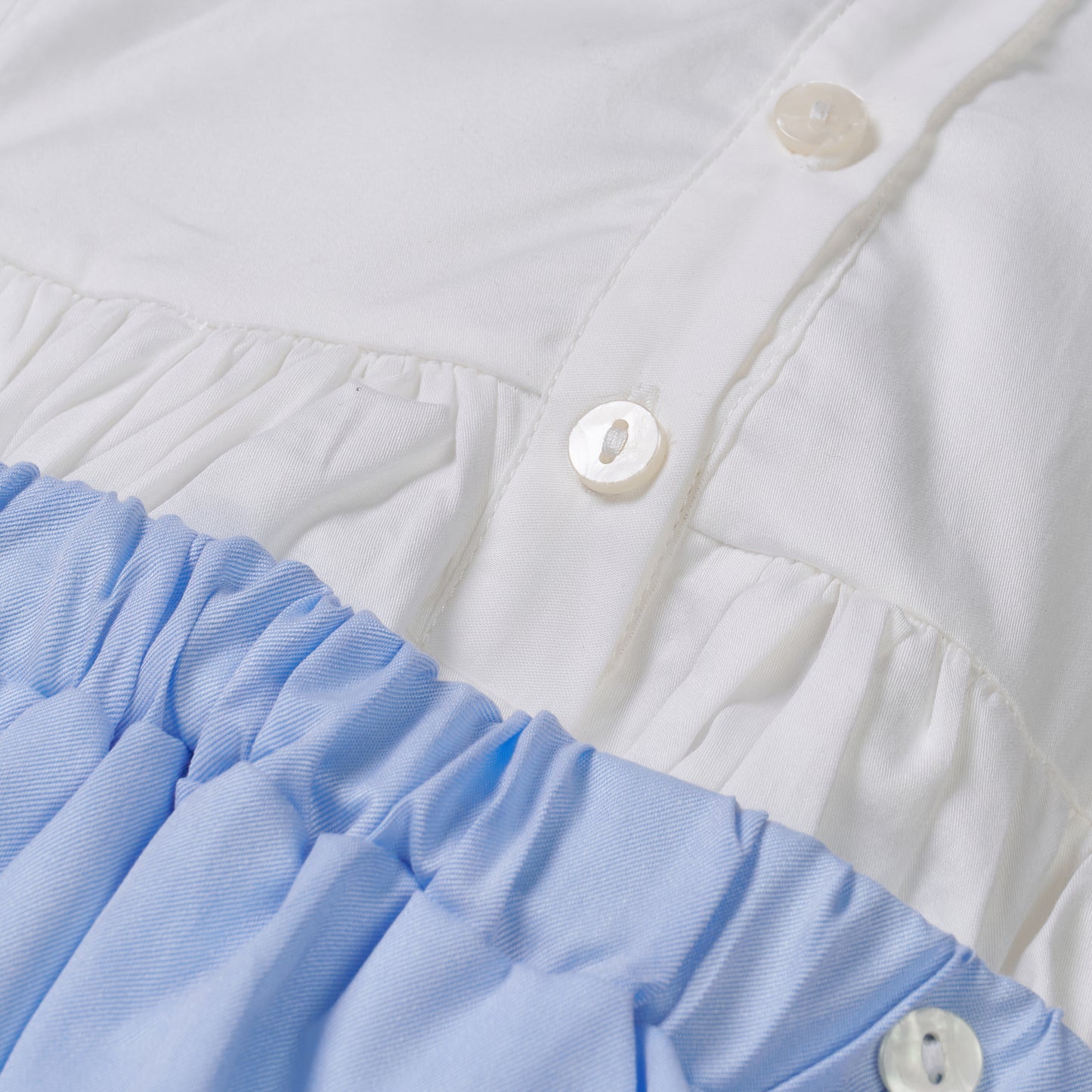 Boys Morgan Hand Smocked Bubble Set