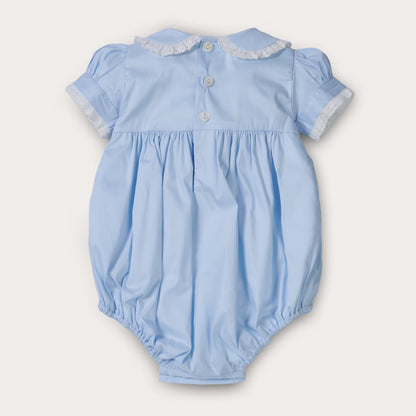 Hand Smocked Sky Romper