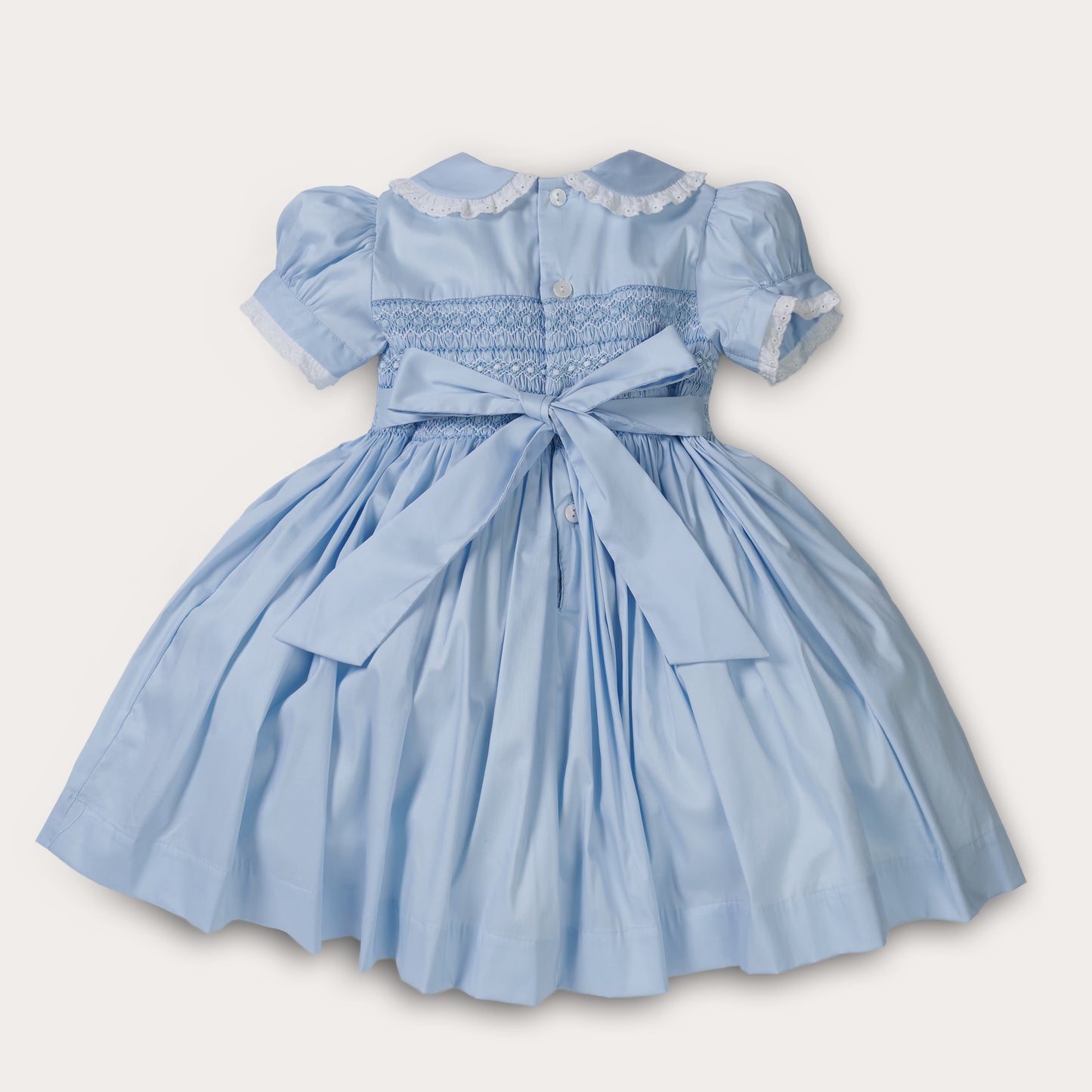 Hand Smocked Sky Dress