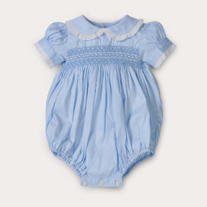 Hand Smocked Sky Romper