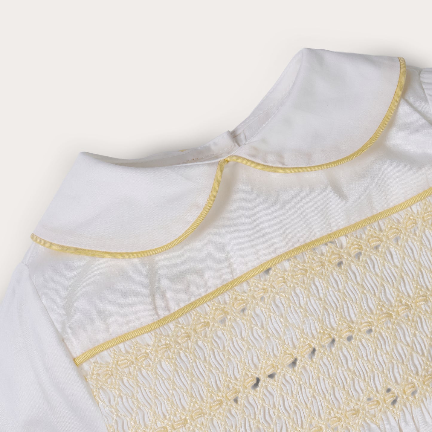 Boys Erin Hand Smocked Bubble Set