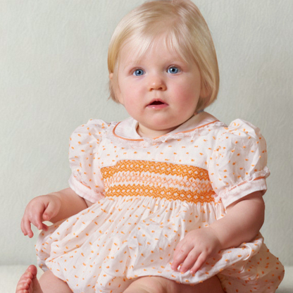 Hand Smocked LINDY Romper