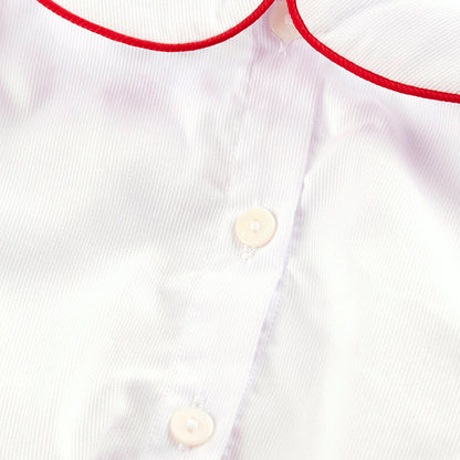 Boy's Hand Smocked Red Short Set
