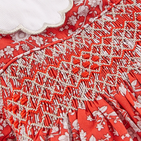 Hand smocked CHARLOTTE dress JUST TWO LEFT
