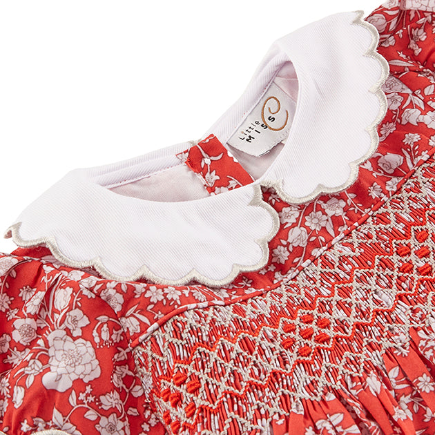 Hand smocked CHARLOTTE dress JUST TWO LEFT